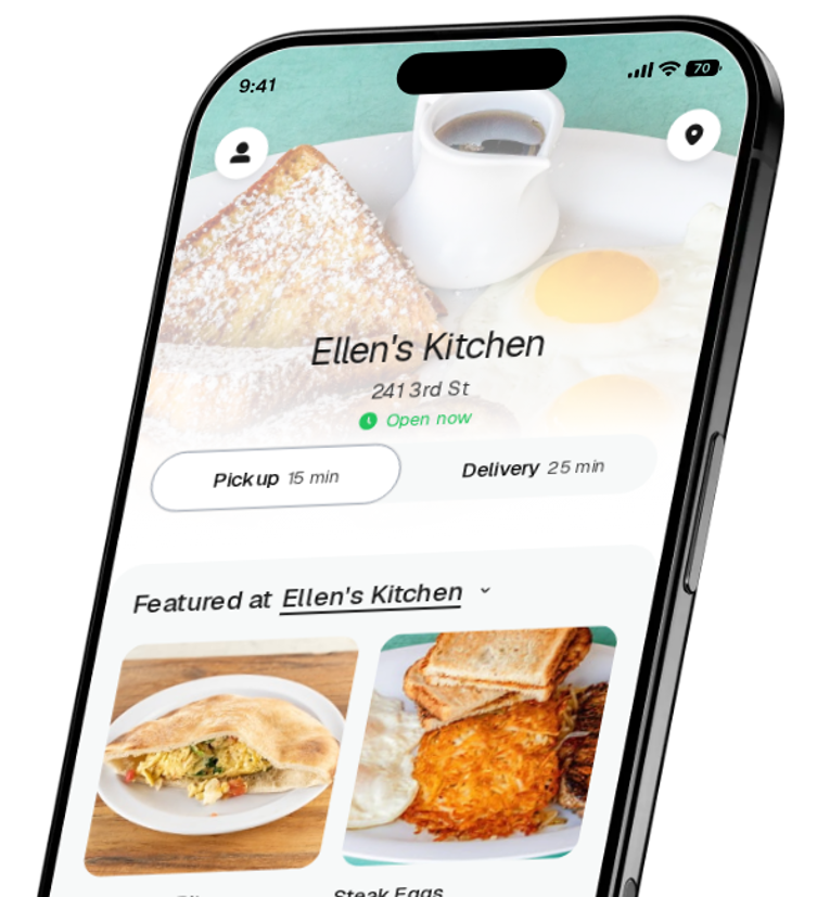 Ellen's Kitchen app preview