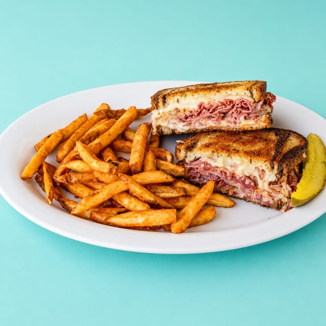 Classic Reuben.