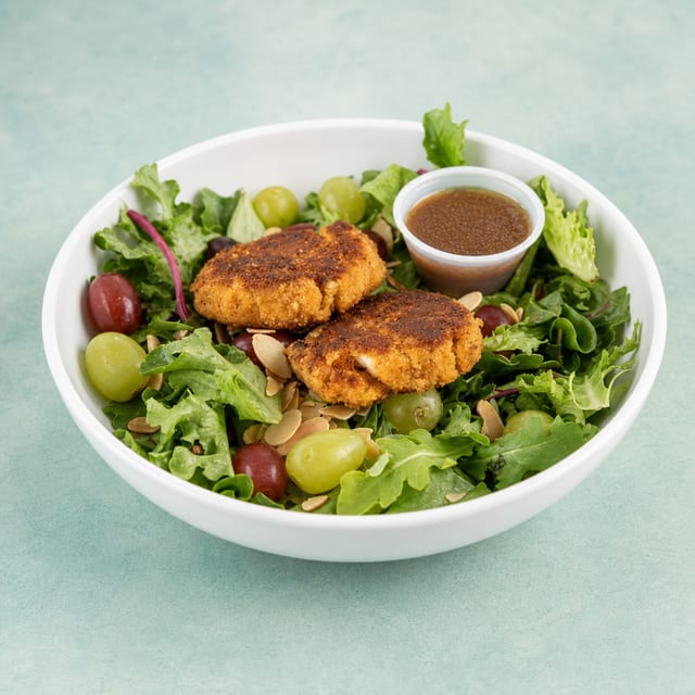 Crab Cake Salad.