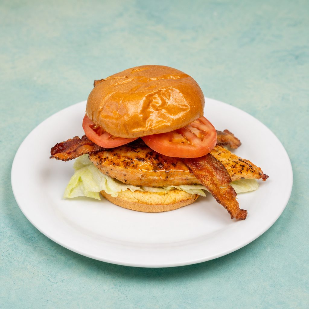 Bacon BBQ Chicken Sandwich.