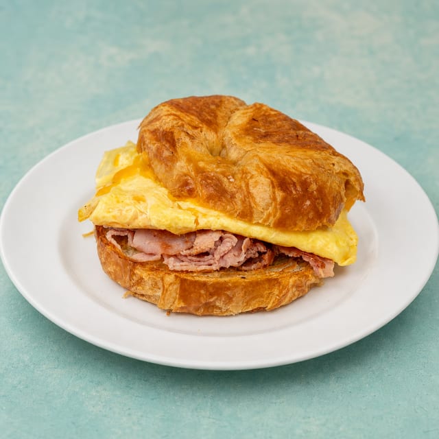Ham Cheese and Egg Sandwich.