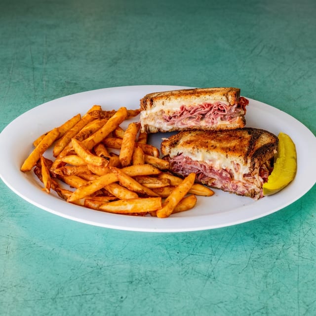 Classic Reuben.