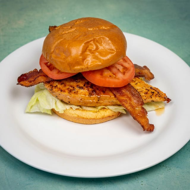 Bacon BBQ Chicken Sandwich.