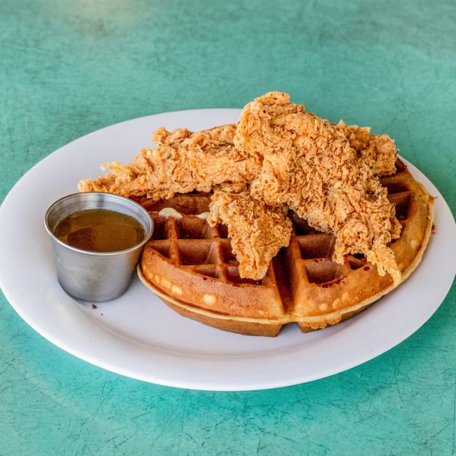 Chicken and Waffles.