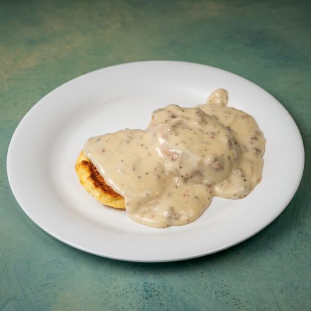 Grilled Biscuit & Gravy.