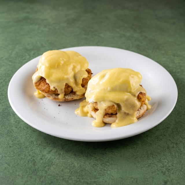 Crab Cake Benedict.