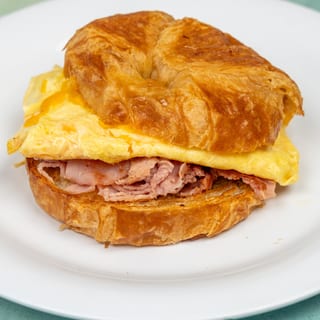 Ham Cheese and Egg Sandwich