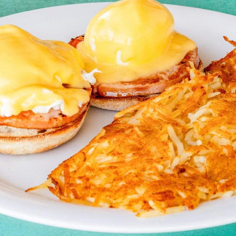 Delicious Eggs Benedict Awaits